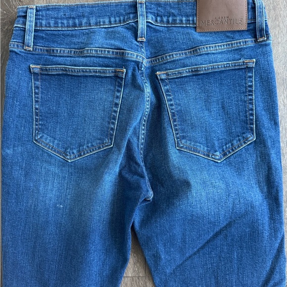 J. Crew Mercantile Flex Jeans. Slim. Men’s size 33/30. Dark wash. - Picture 8 of 10